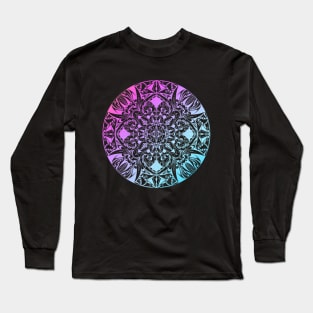 Multicolored Mandala Long Sleeve T-Shirt